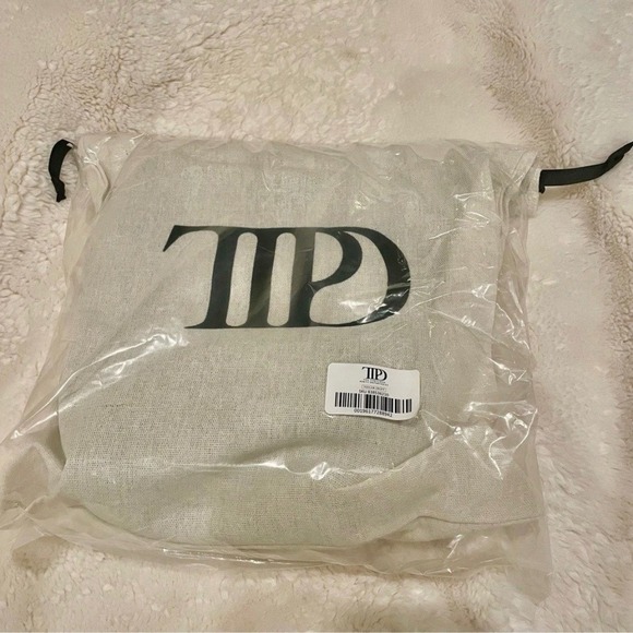 Taylor Swift Handbags - TTPD The Tortured Poets Department Black Faux Leather Bucket Bag Gold Logo